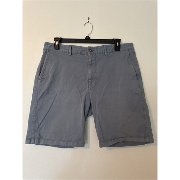 flint and tinder Other - Flint And Tinder Men's Chino Shorts 38 (37) Gray Cotton Blend Flat Preppy